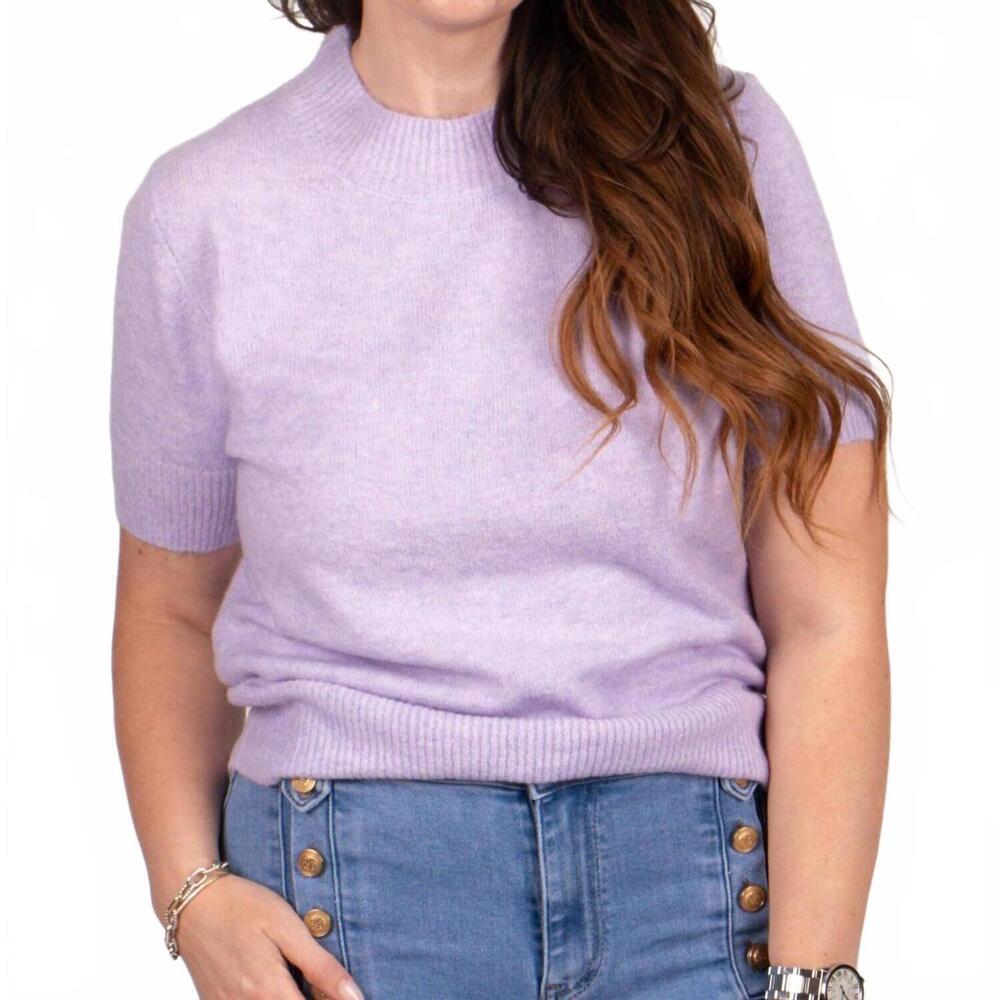 NEW PINCH lush and light sweater in purple
